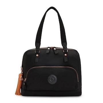 Kipling Linza 15" Shoulder Bag Laptop Bags Rose Black | AU 1302CT